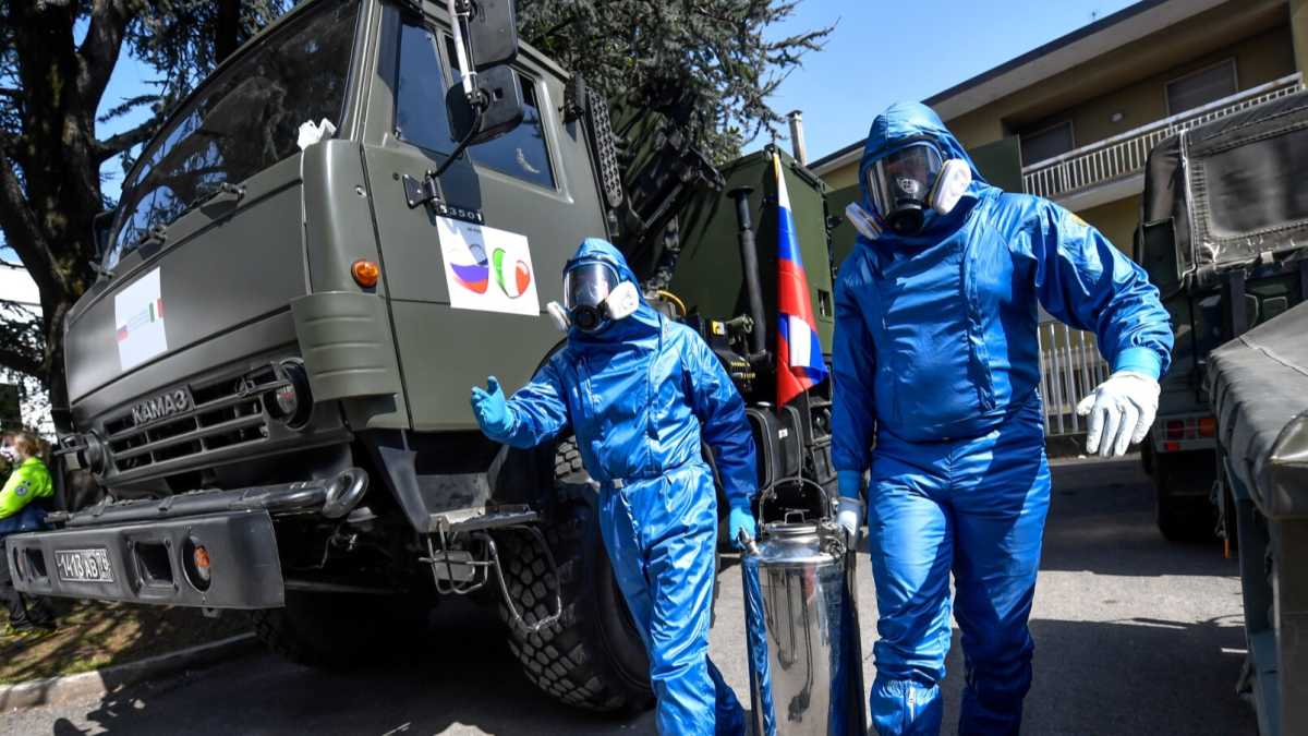 Immagine di La geopolitica delle mascherine di Putin, spiegata con una mappa