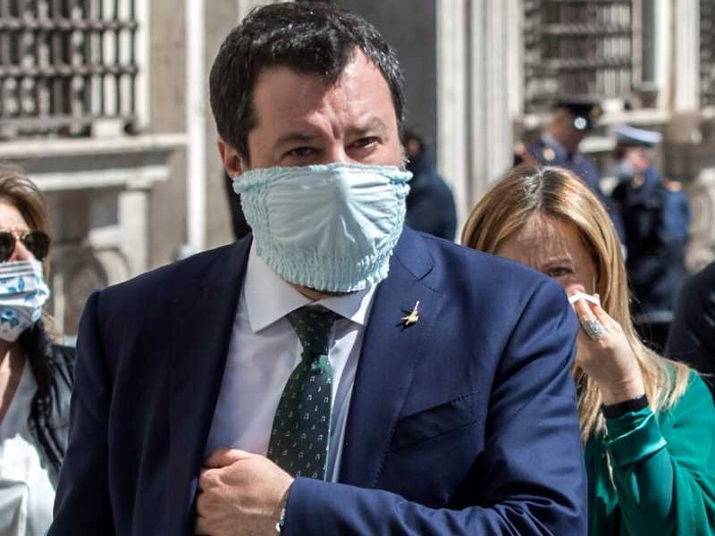 Matteo Salvini (foto LaPresse)