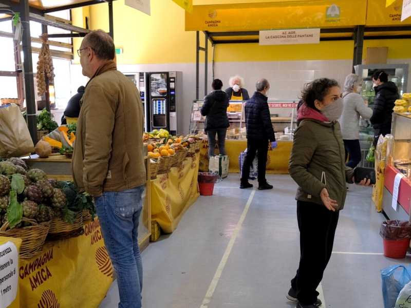 Roma: riapre il mercato Campagna Amica al Tiburtino