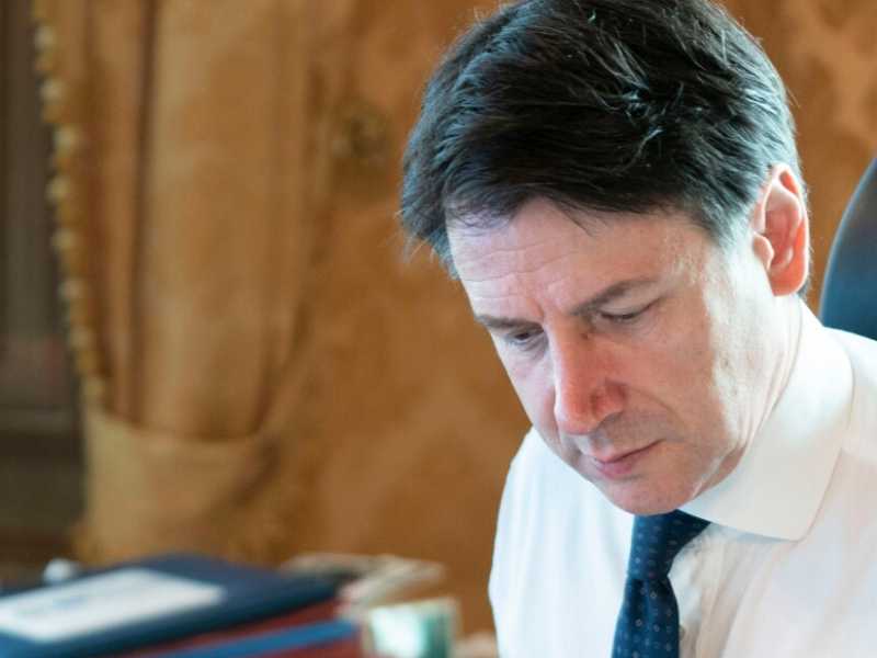 Il premier Giuseppe Conte (foto LaPresse)