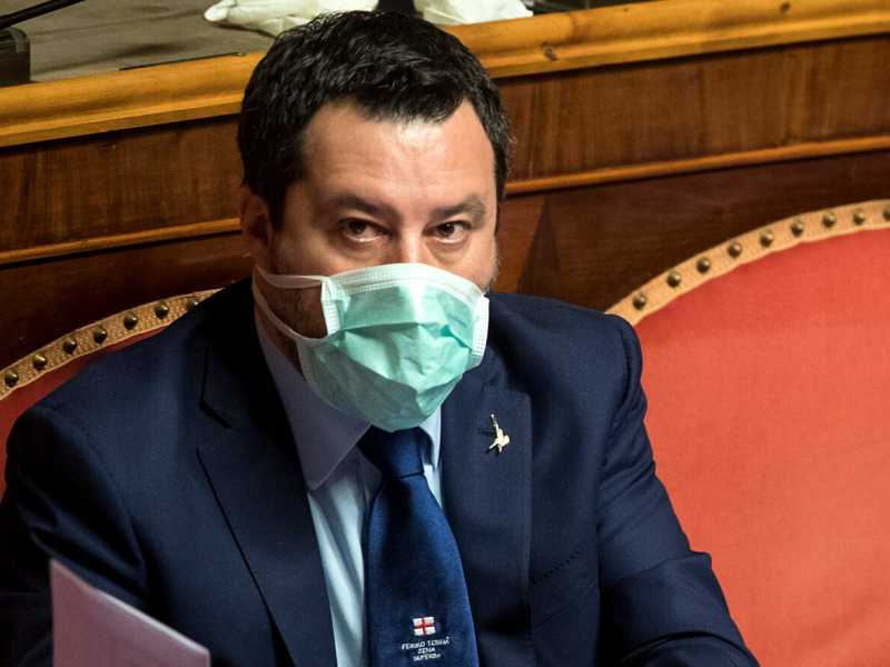 Matteo Salvini (foto LaPresse)