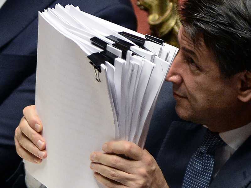 Giuseppe Conte (foto LaPresse)