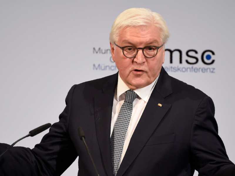 Frank-Walter Steinmeier (foto LaPresse)