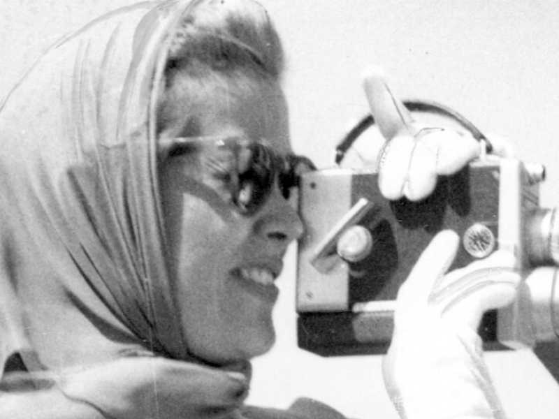 Grace Kelly, la principessa di Monaco, durante una vacanza in Grecia (foto LaPresse)