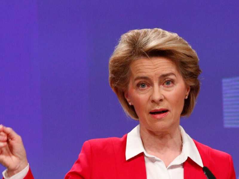 Ursula von der Leyen (foto LaPresse)