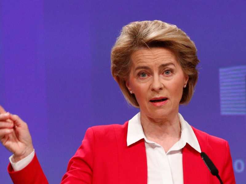 Ursula von der Leyen (foto LaPresse)