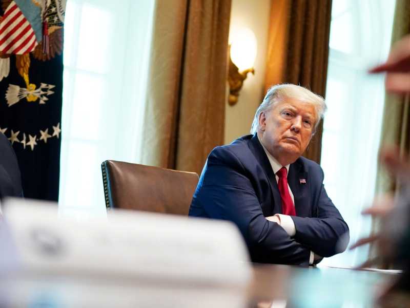 Donald Trump (foto LaPresse)