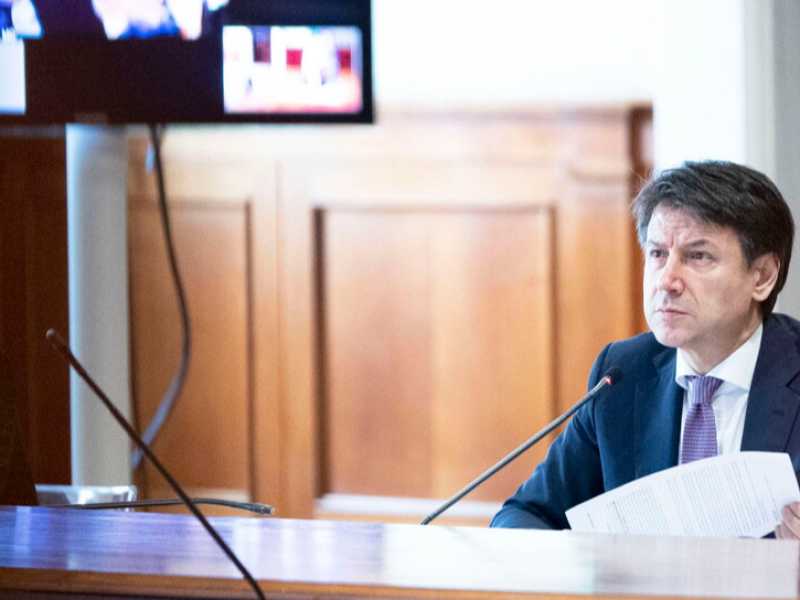 Giuseppe Conte (foto LaPresse)