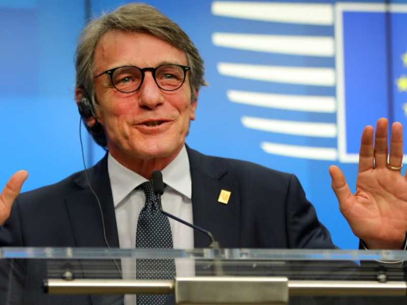 David Sassoli (foto LaPresse)
