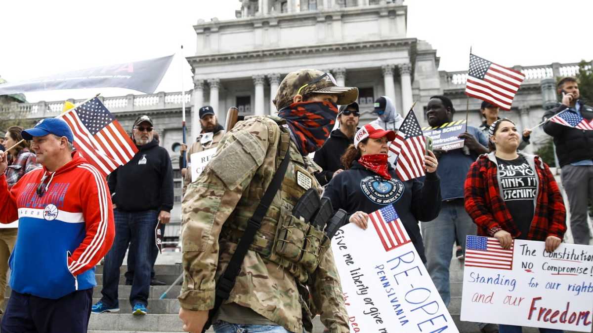 Immagine di Chi sono i nuovi "patrioti trumpiani" da pandemia