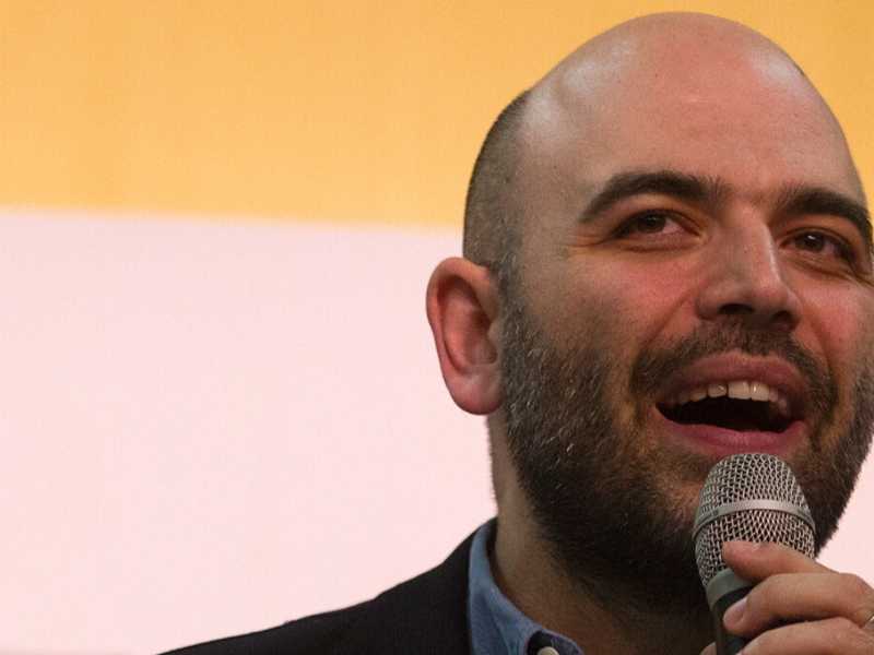Roberto Saviano (foto LaPresse)