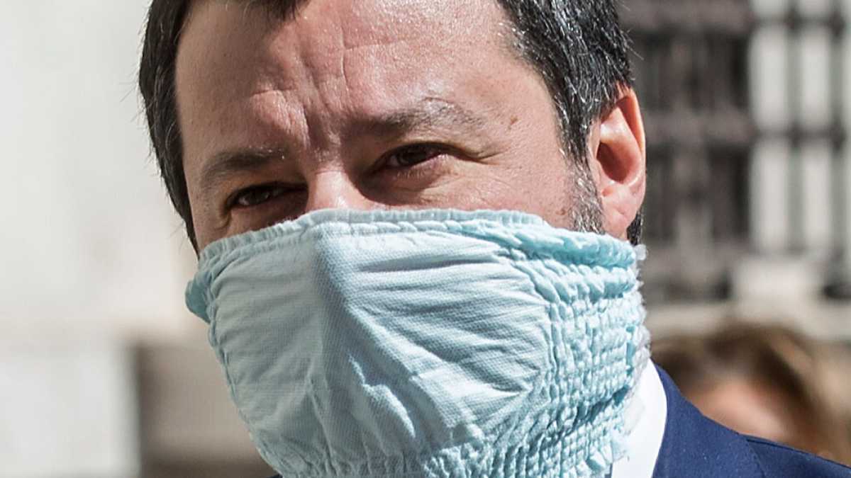 Immagine di Per Salvini il lockdown "serve a controllarci meglio"