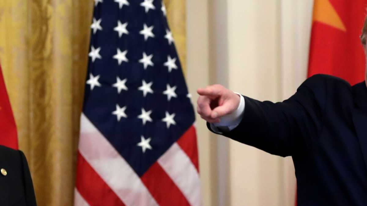 Immagine di Trump correrà sulla questione cinese