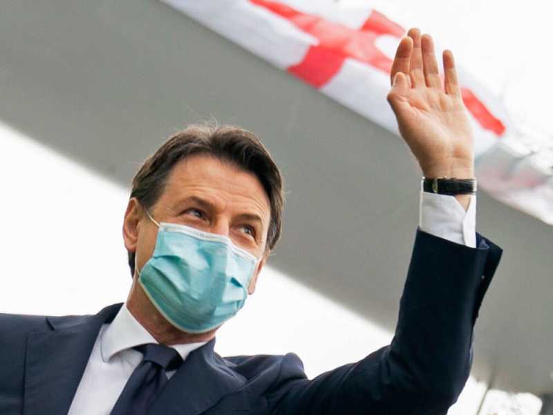 Giuseppe Conte (foto LaPresse)