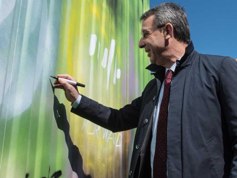 Il ministro dell'Ambiente, Sergio Costa (foto LaPresse)