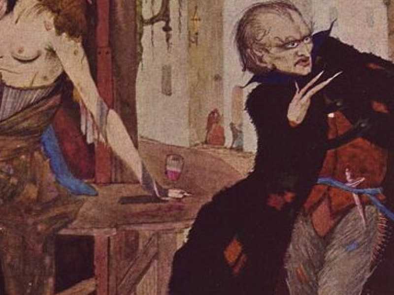 Illustrazione sull'Uomo della folla di Edgar Allan Poe, Harry Clarke