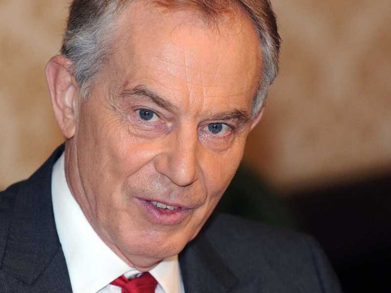 Tony Blair (foto Fabio Cimaglia / LaPresse)