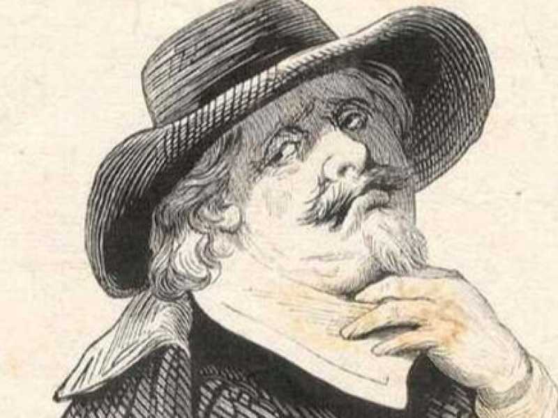 Un'illustrazione di Don Abbondio, I Promessi sposi