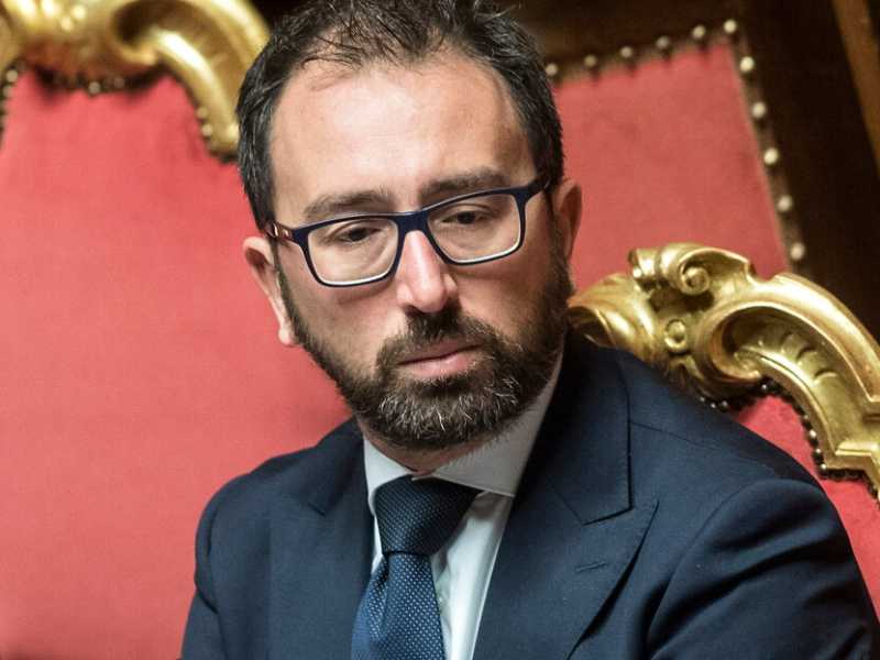 Il ministro della Giustizia, Alfonso Bonafede (foto LaPresse)