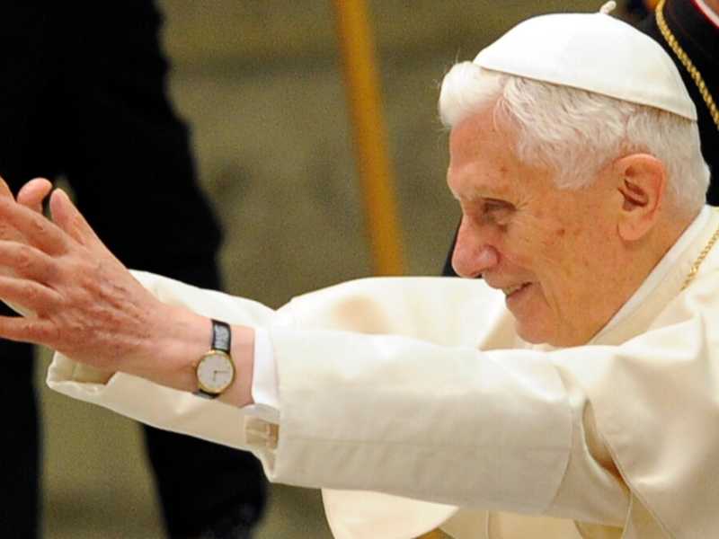 Benedetto XVI (foto LaPresse)