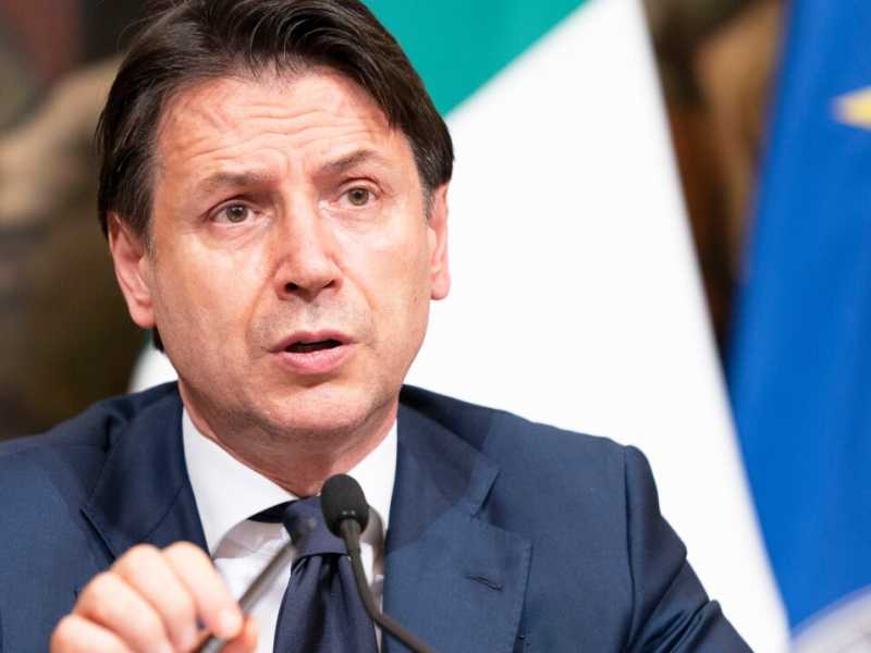 Giuseppe Conte (foto LaPresse)