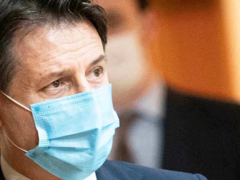 Il premier Giuseppe Conte (foto LaPresse)