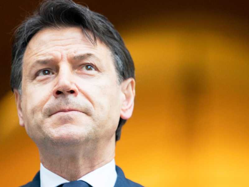 Il premier Giuseppe Conte (foto LaPresse)