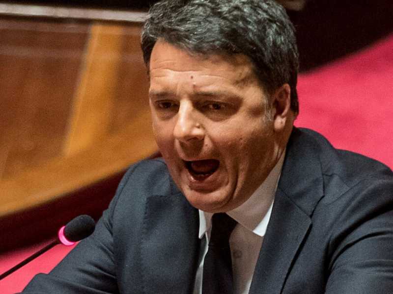 Matteo Renzi (foto LaPresse)