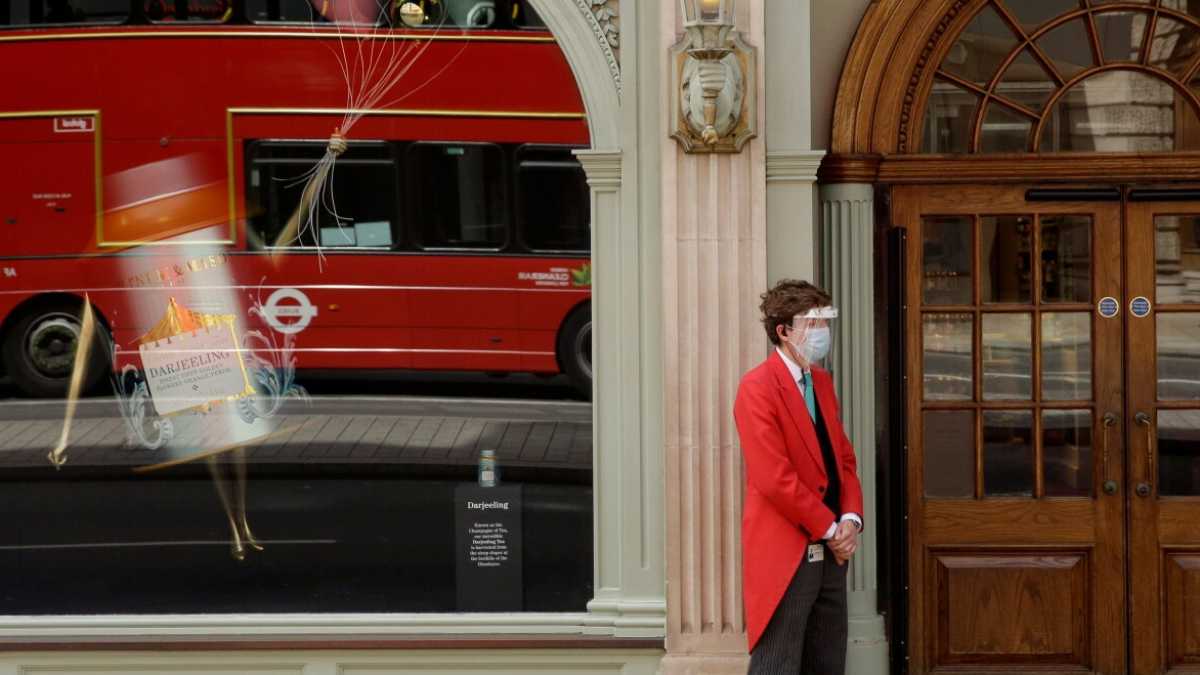 Immagine di Gran Bretagna sigillata e impacchettata, che guaio