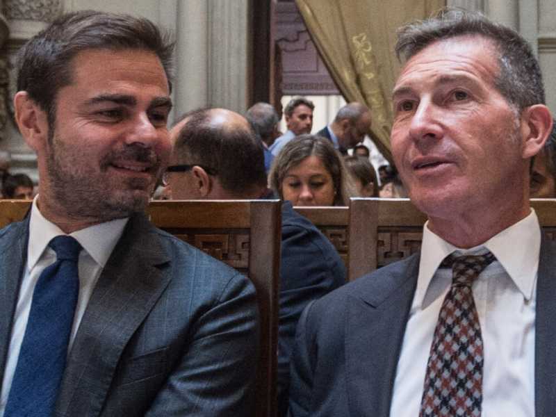 Giuliano Caputo, Luca Poniz (foto LaPresse)