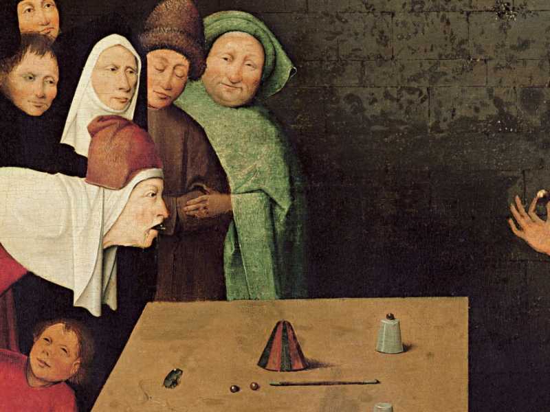 Il prestigiatore (1502 circa) di Hieronymus Bosch
