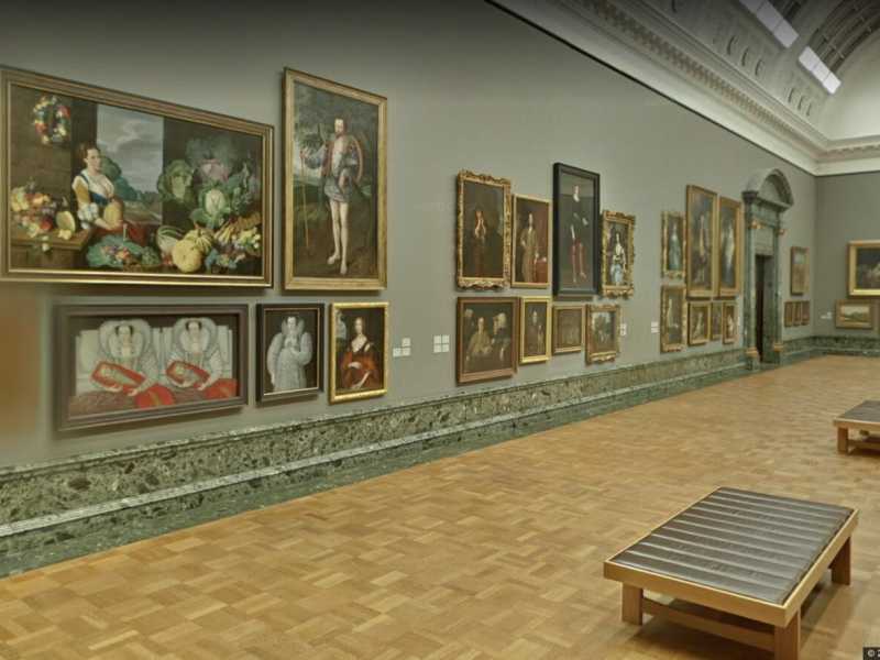 I musei, e Google, da qualche tempo si sono attrezzati. Una pagina del tour virtuale della Tate Britain