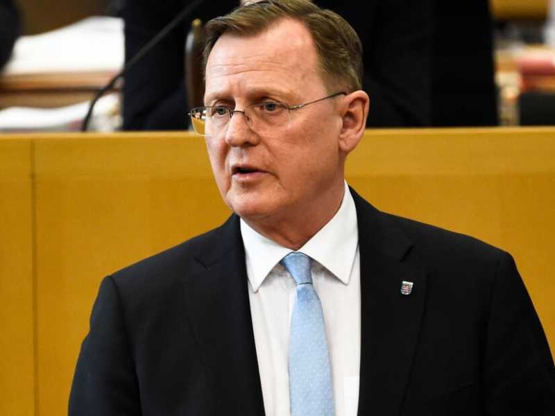 Il ministro presidente della Turingia, Bodo Ramelow (foto LaPresse)