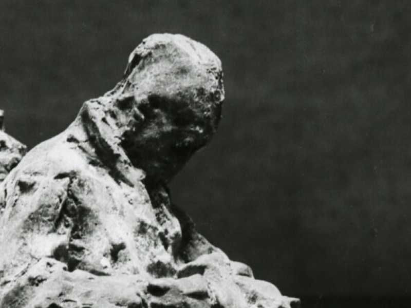 Medardo Rosso, malato in ospedale, 1889. Foto di Paolo Monti.