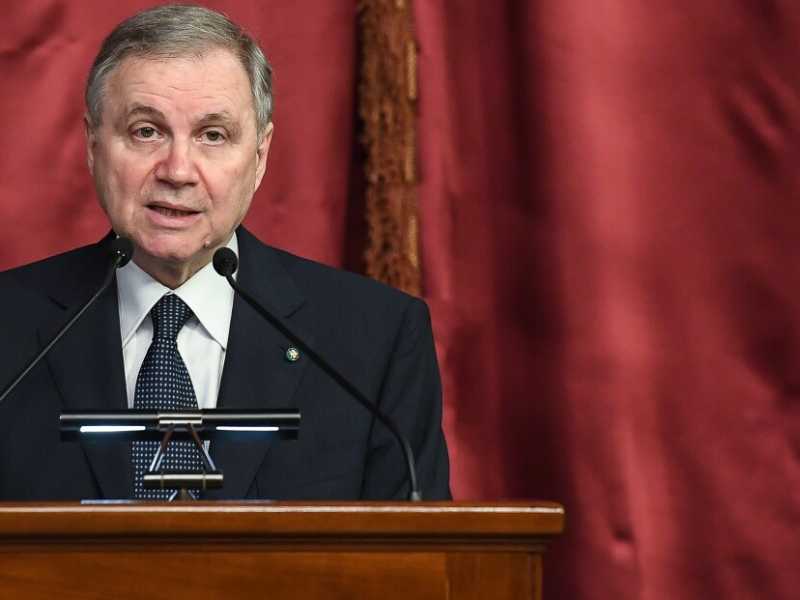 Il governatore della Banca d'Italia, Ignazio Visco (foto LaPresse)