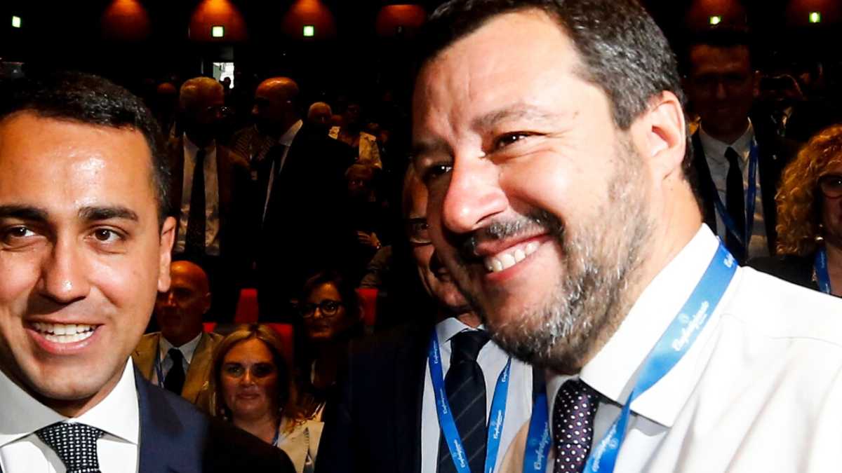 Immagine di Salvini e i grillini con i dittatori hanno un solo spartito: maduri e puri