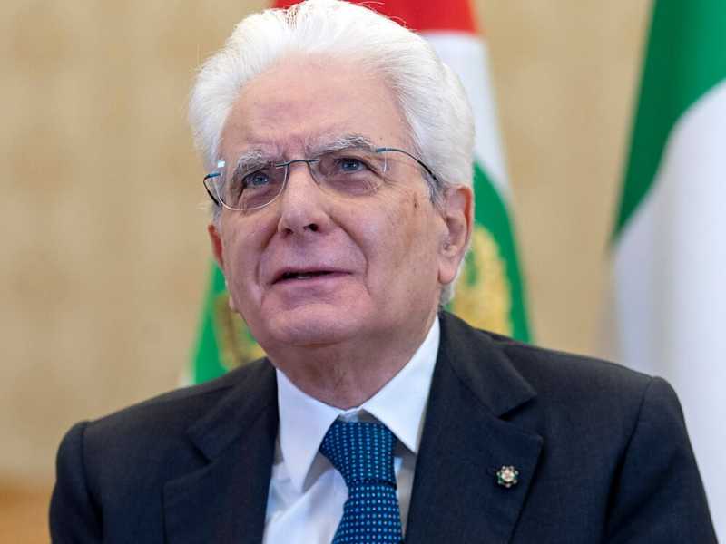 Sergio Mattarella (foto LaPresse)