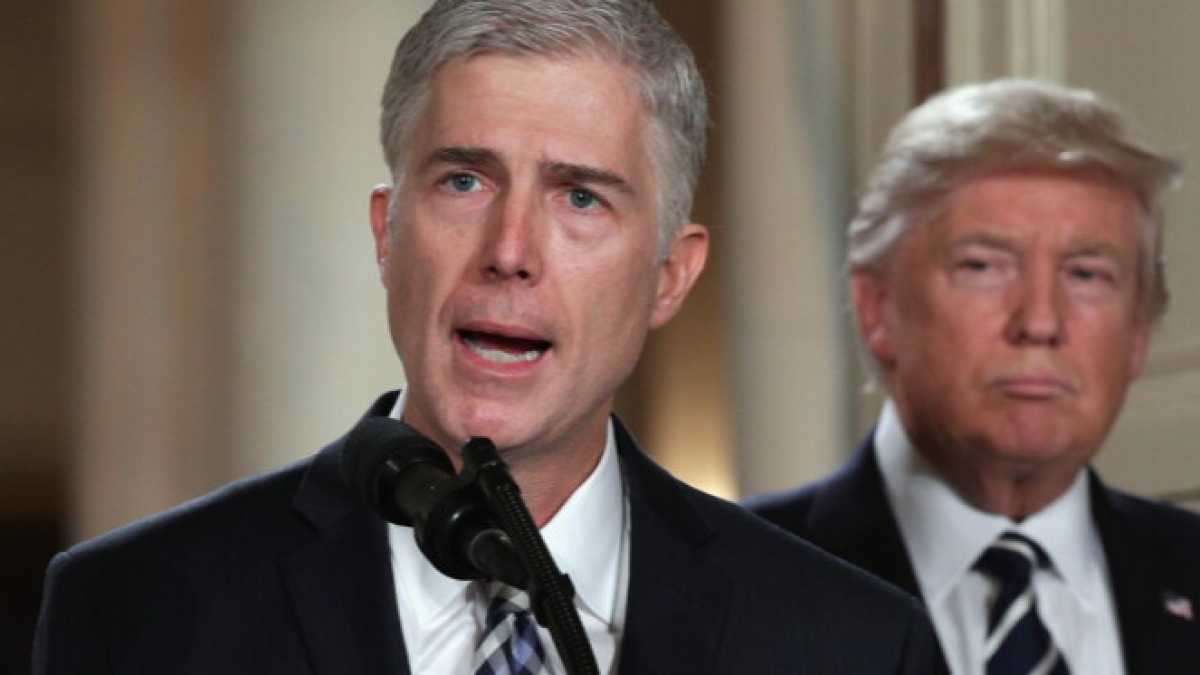 Immagine di L’indipendenza di Gorsuch, presunto scherano di Trump diventato eroe liberal