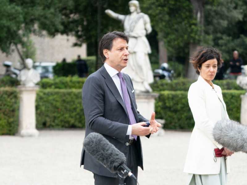 (foto LaPresse/Palazzo Chigi/Filippo Attili)