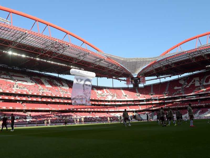 L'Estadio Da Luz di Lisbona (foto LaPresse)