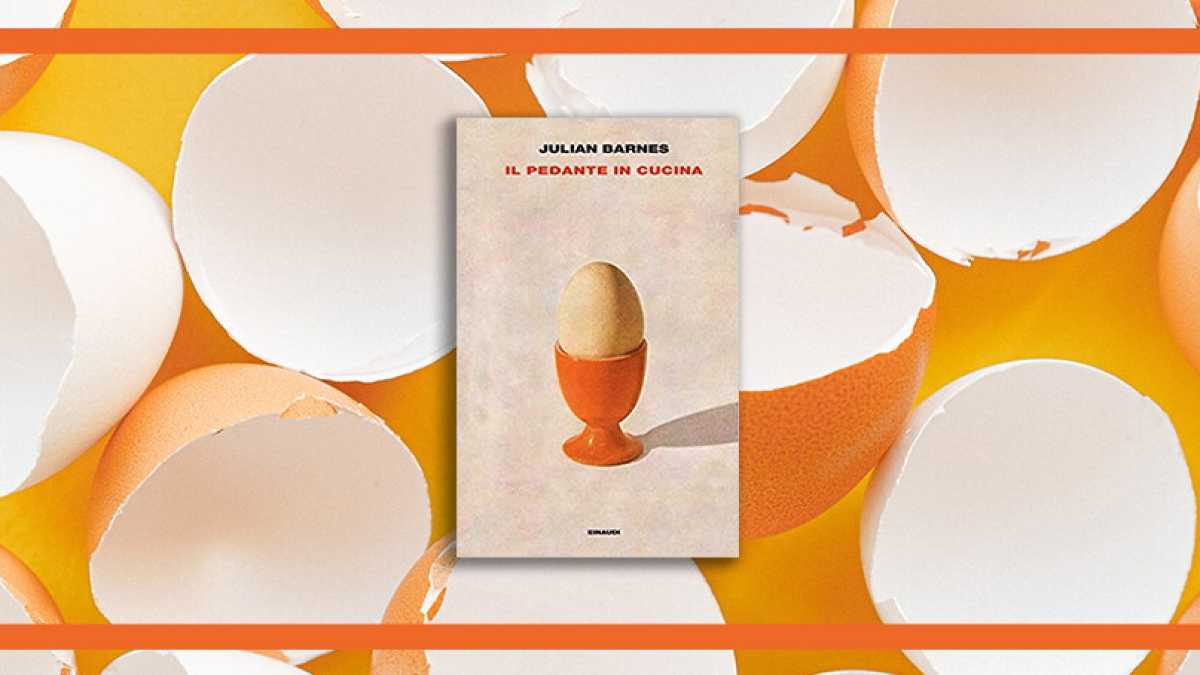 Immagine di Leggere di Julian Barnes in cucina