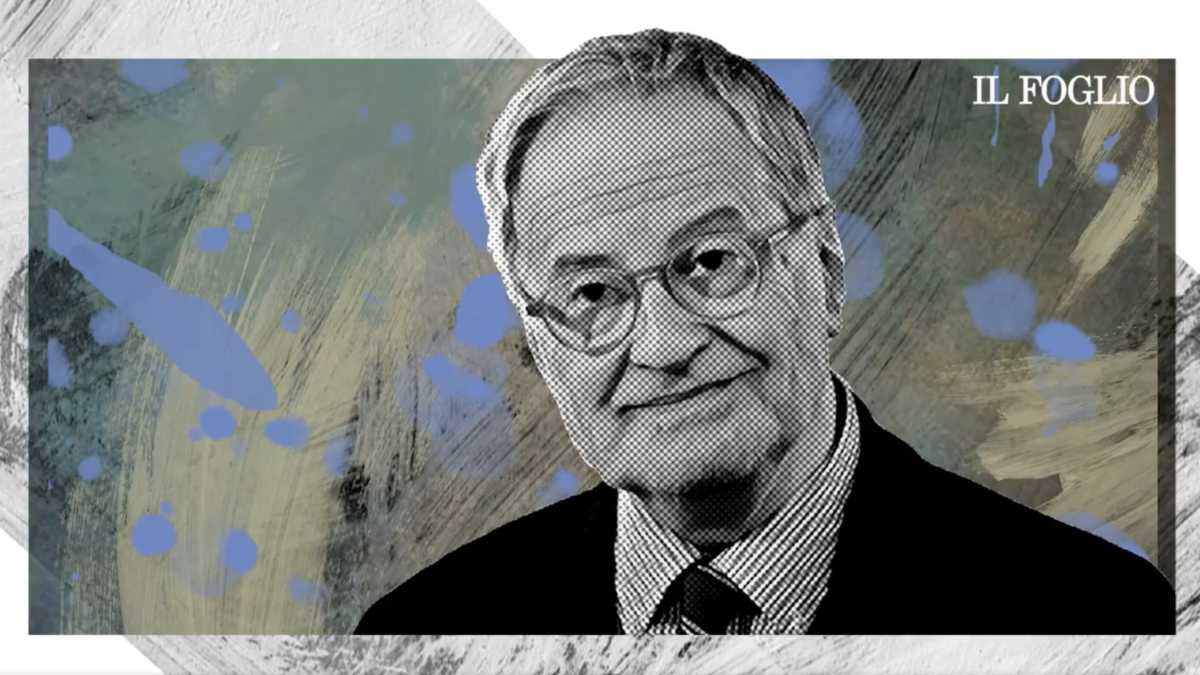 Immagine di Un'opera di Giulio Paolini con il Foglio