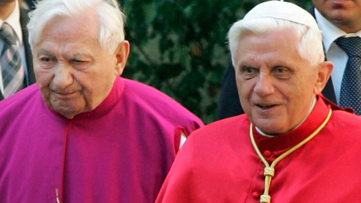Immagine di Addio Georg Ratzinger. Il fratello-ombra di Benedetto XVI