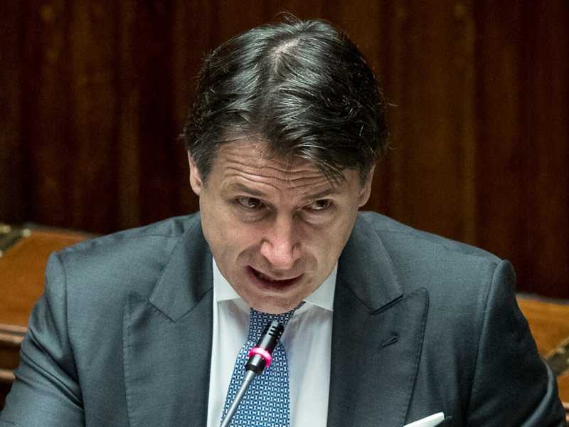 Giuseppe Conte (foto LaPresse)