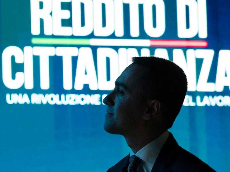 Luigi Di Maio alla Presentazione del Reddito di Cittadinanza il 4 febbraio 2019