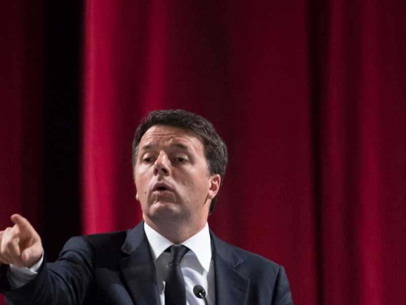 Il premier Matteo Renzi (foto LaPresse)