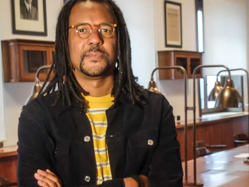 Lo scrittore americano Colson Whitehead (foto LaPresse)