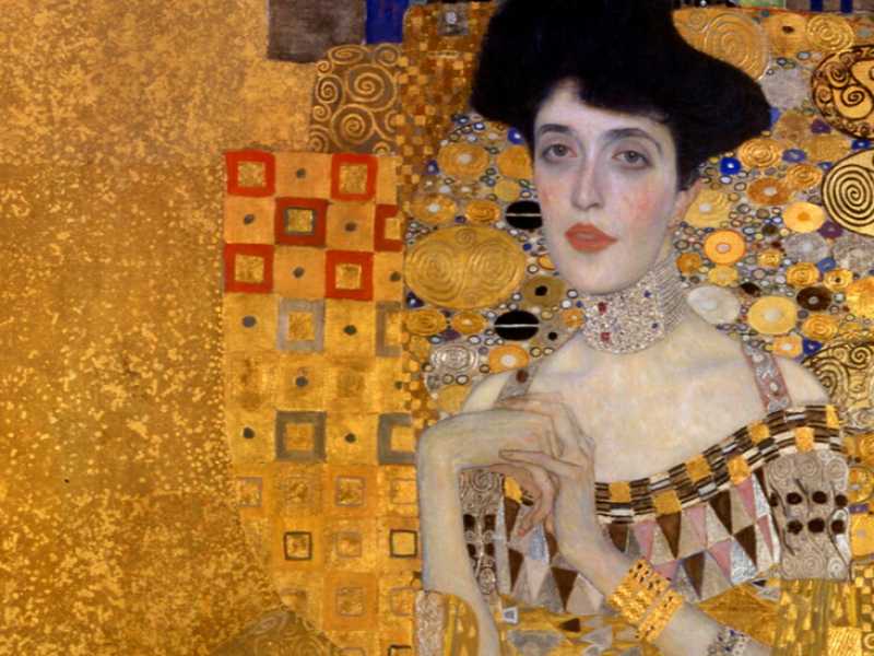 Gustav Klimt, ritratto di Adele Bloch-Bauer I (1907)
