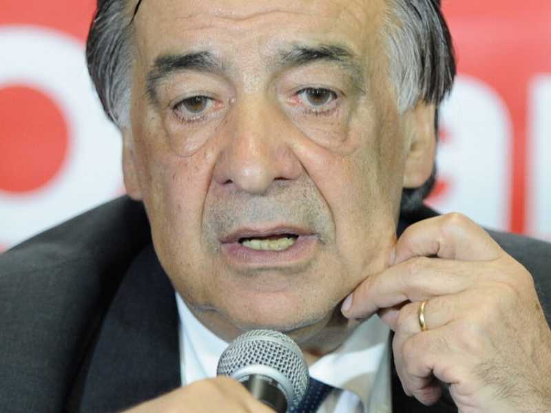 Leoluca Orlando, sindaco di Palermo, ultimo negli indici di gradimento del Sole 24 Ore (foto LaPresse)