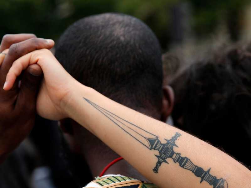 Manifestazione di protesta contro il razzismo